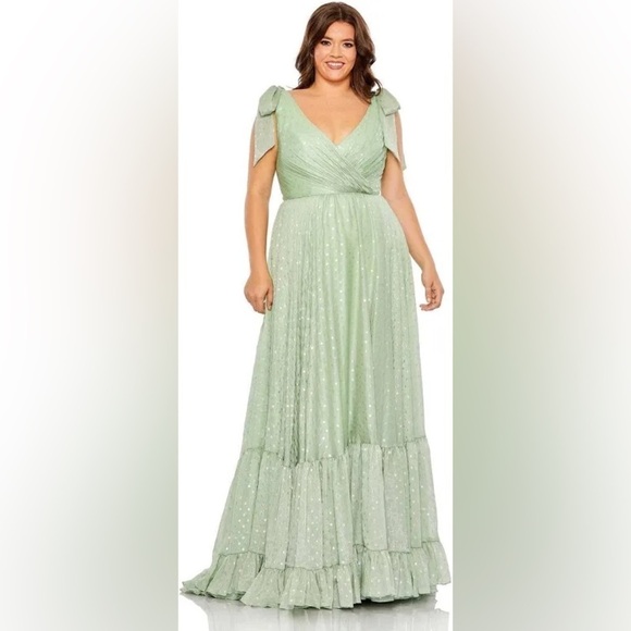 Mac Duggal Dresses & Skirts - Mac Duggal 68120 NWT Surplice Bodice Formal Dress